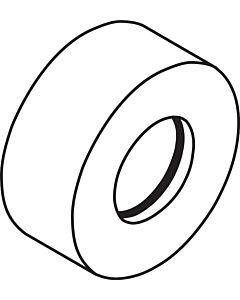 hansgrohe Rosette Axor Starck Puro Wannen-und 97507000 Brausenmischer Aufputz chrom