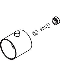 hansgrohe Thermostatic hansgrohe Axor surface mounted chrome 39398000