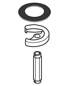 hansgrohe shaft fastening for washbasin mixer 94701000 mixer