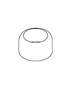 hansgrohe Kugelrosette 13919000 chrom, für Küchenarmatur