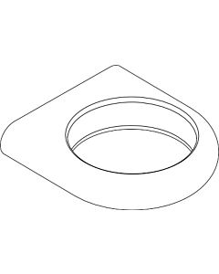 couverture hansgrohe logo Axor pour élément de retenue 96110000 chromé