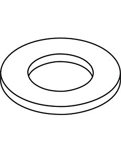 hansgrohe Rosette Axor Terrano 4-Loch 96782000 Wannenarmatur chrom