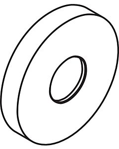 hansgrohe Rosette Axor Citterio DAPM chrom 96767000