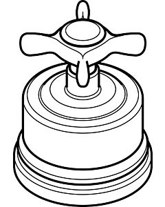 hansgrohe Poignée Axor Montreux Quattro / Trio 16593820 nickel brossé