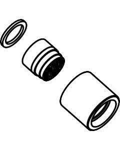 hansgrohe aérateur Axor Uno piccolo Bidet 97360000 chromé