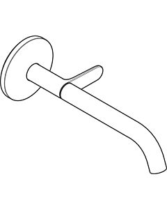 hansgrohe Axor One Finishing set 48112820 Concealed washbasin mixer, with spout 220mm, brushed nickel