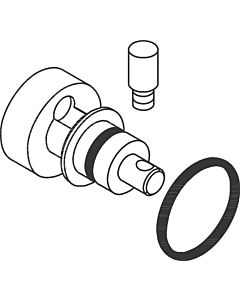 inverseur hansgrohe Axor Starck pour colonne de douche 96649000 Cabine de douche complète chromé