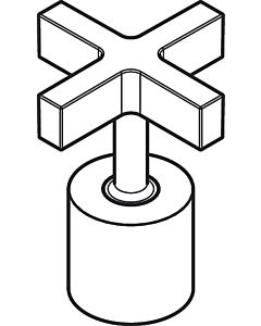 hansgrohe croix 4 trous mitigeur lavabo 39292000 Axor Citterio stand chromé