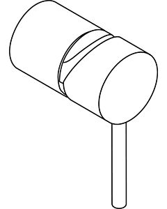 hansgrohe conversion set Axor Starck flush mounted on 96557000 Puro handle for iBox chrome