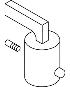 hansgrohe lever handle thermostat Axor Citterio 39395000 2-L. Armature bath rim chrome