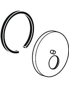 hansgrohe rosette Axor Starck chromé tête match2 97529000