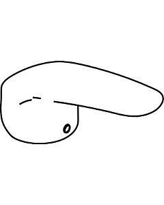 hansgrohe handle 95543000 for sink Focus E2, Focus