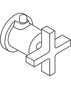 hansgrohe Axor Citterio croisée Axor Citterio thermostat 39391000 chromé