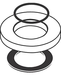 hansgrohe rosette Axor Citterio WT / Bidet chromé 95396000