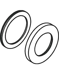 hansgrohe rosette Axor Uno Fertiset 2 trous 96909000 mitigeur lavabo modèle de mur Uno chromé