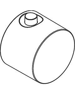 hansgrohe Thermostatgriff Axor Massaud chrom 18097000