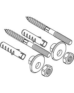 hansgrohe Befestigungssatz Waschbecken 95678000 wandhängend