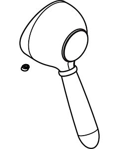 hansgrohe Mischergriff komplett KUS Carlton 17092090 chrom/gold