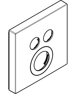 hansgrohe Rosette ShowerSelect Thermostat 92217000  chrom,  Ersatzteil, 2 Verbraucher 155x155mm