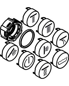 hansgrohe icons set 92218000 ShowerSelect Thermostat