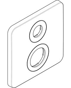 hansgrohe Axor Citterio M carrée match0 98969000 mélangeur de Axor Citterio M dissimulé chromé