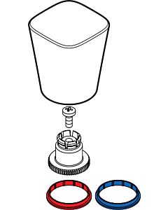 hansgrohe Griff Logis chrom 92250000