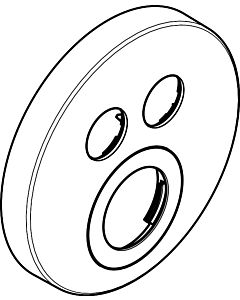 hansgrohe rosette d: 150mm Ecostat Select 2 92325000 consommateur chromé