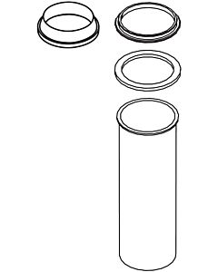 hansgrohe tubes d&#39; hansgrohe 1 1/4 &quot; chromé 94203000