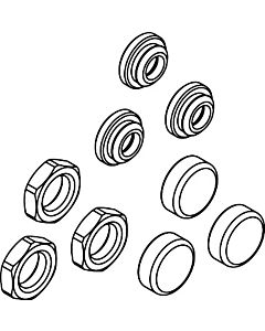 hansgrohe nuts and caps 92696000 for ShowerSelect