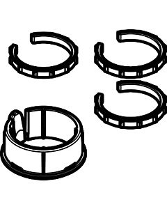 hansgrohe jeu d&#39;anneaux coulissants 98365000