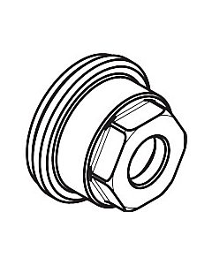 hansgrohe nut for shut-off / diverter valve 92853000