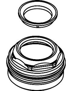 vis hansgrohe Axor Starck 97157000 pour mitigeur lavabo M 33x1