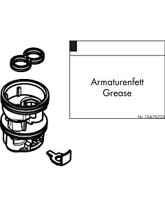 adaptateur hansgrohe pour cartouche 95289000 mélangeur PuraVida