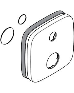 hansgrohe Rosette PuraVida Wannenmischer 95275000 UP 155/155mm chrom