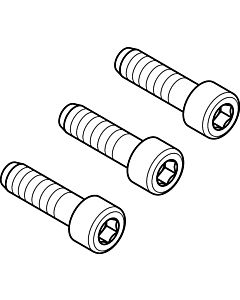 hansgrohe Zylinderschraube 97670000 Set M10x35mm/A2