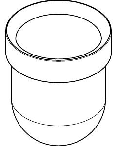 hansgrohe ceramic Logis C 98547000 WC brush holder