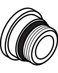 mamelon de connexion hansgrohe Talis 97220000