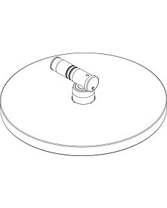 hansgrohe Kopfbrause Showerpipe Raindance 95924000 Select 300 chrom