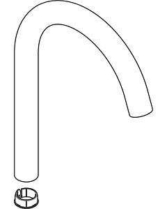 hansgrohe spout Talis S 2 95562000 Sink mixer, chrome