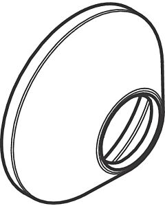 hansgrohe Rosette Vernis WAP/DAP d:70 mm 93718670 noir mat