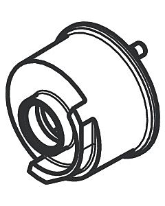 hansgrohe stop plate Showerpipe 98674000 light gray