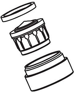 hansgrohe aerator 1,5 GPM chrome 95578000