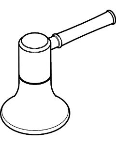 hansgrohe Griff Talis Classic 3-Loch Armatur 98524820 brushed nickel Kaltwasser