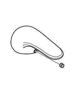 hansgrohe Poignée Talis Sportive chromé 32091000