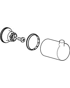 poignée hansgrohe poignée Talis S 2 branche mitigeur lavabo chromé