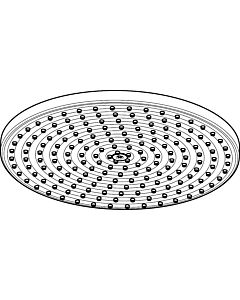 hansgrohe Tellerkopfbrause Pharo Showerpipe 98853000 240mm chrom