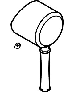 hansgrohe Griff Talis Classic Wannenmischer 14193000 Brausenmischer Aufputz chrom