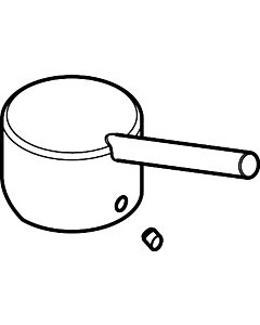 hansgrohe Griff Talis S Spültischmischer chrom 32892000 beschriftet