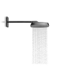 hansgrohe Axor ShowerSphere Rosette 39769340 120/120 softsquare, brushed black chrome