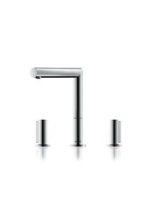 Axor Uno 3-Loch Waschtischarmatur 45133000 chrom, mit Zerogriff, mit Ablaufgarnitur